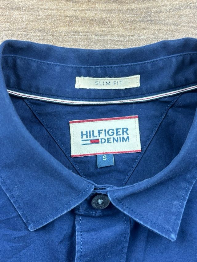 Camicia Tommy Hilfiger Uomo Blu Taglia S elegante