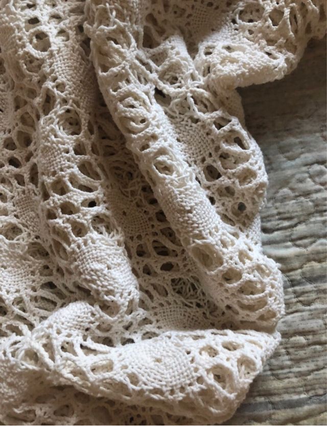 Tovaglia ovale uncinetto 6 posti