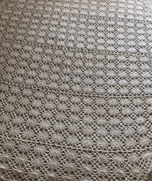 Tovaglia ovale uncinetto 6 posti