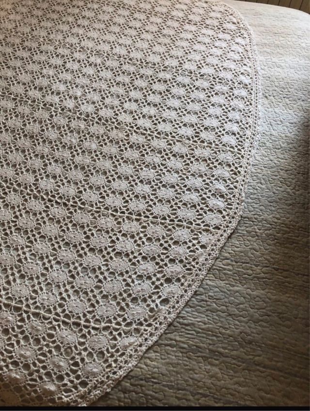 Tovaglia ovale uncinetto 6 posti