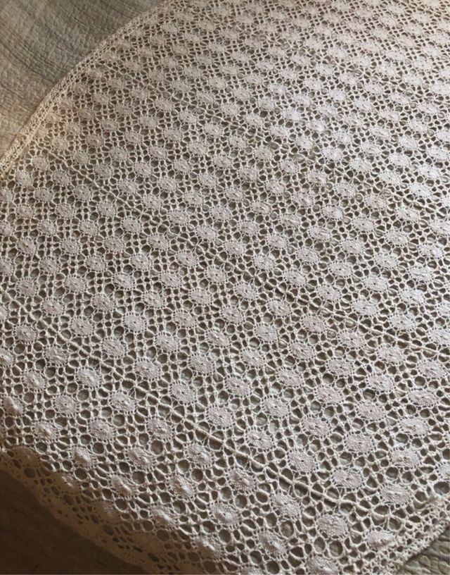 Tovaglia ovale uncinetto 6 posti