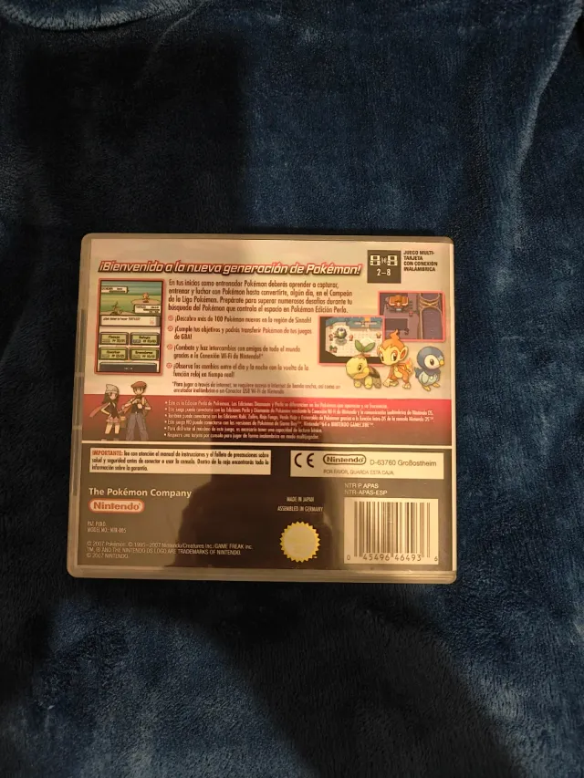 Nintendo DS Pokémon Perla Edizione