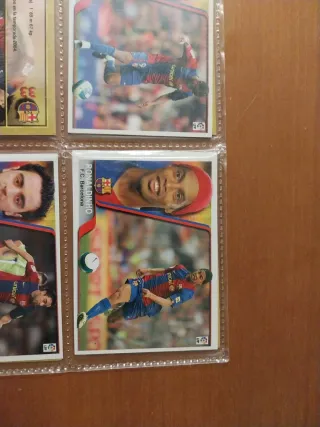 Cromos antiguos del FC Barcelona