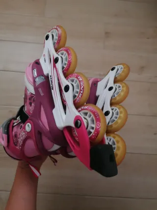 Patines en línea extensibles. Núm 29-32