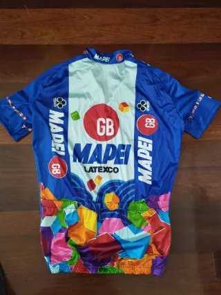 Maillot Mapei vintage