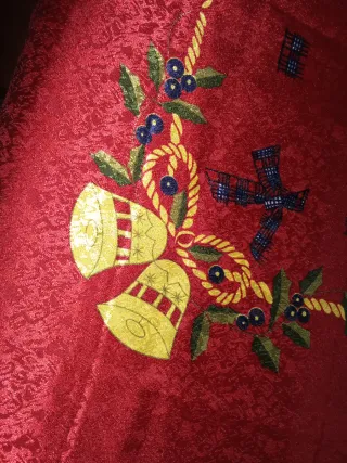 Set 2 Tovaglie e 4 Centrotavola Natalizi