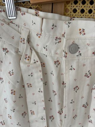 Shorts vaqueros estampados mujer