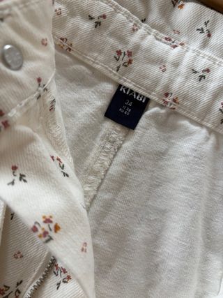 Shorts vaqueros estampados mujer