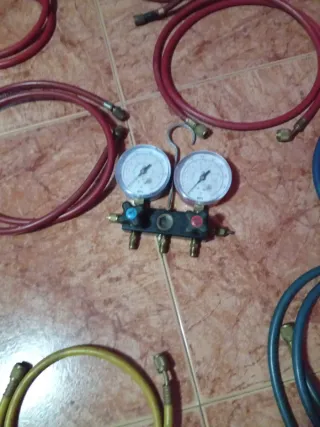 Mangueras Manómetros Refrigeración