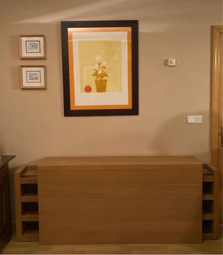 Cabecero Malm Ikea con Mesillas Empotrables