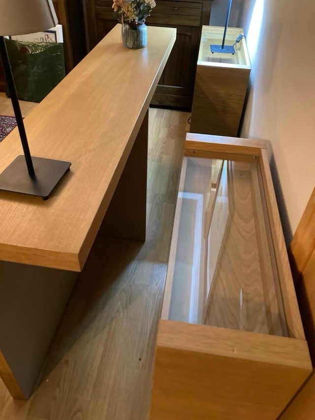 Cabecero Malm Ikea con Mesillas Empotrables