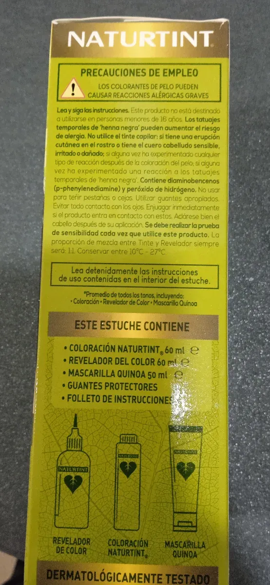 Tinte Naturtint Castaño Natural 4N