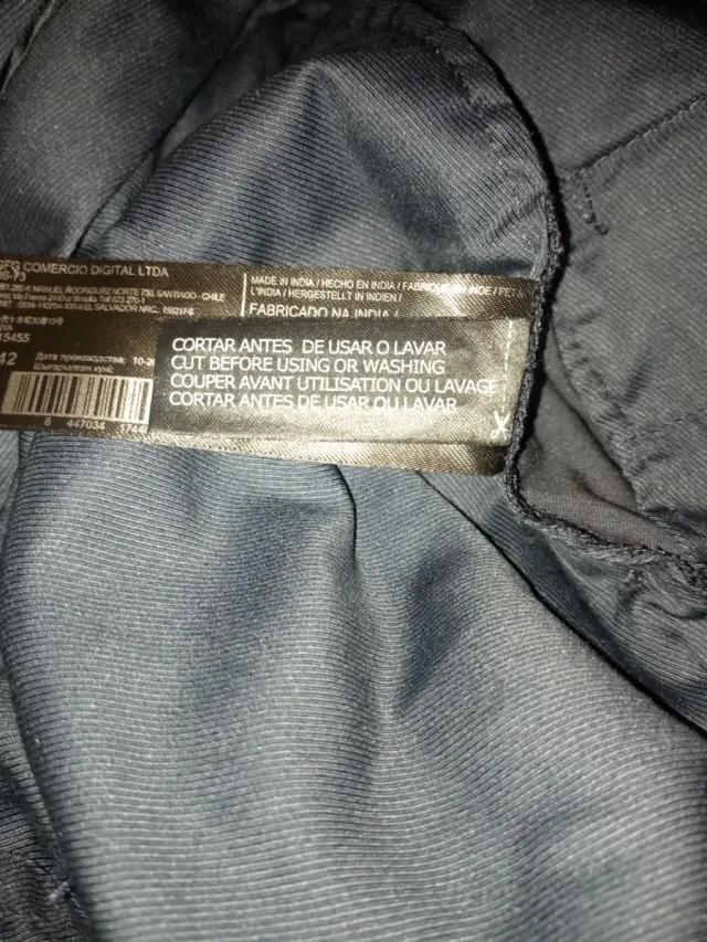 Pantalón Mango Negro Talla 40 Nuevo