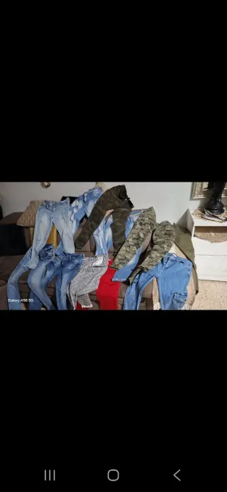 Pantalones vaqueros mujer