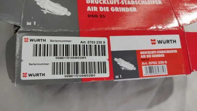 Fresadora Wurth DSG 25