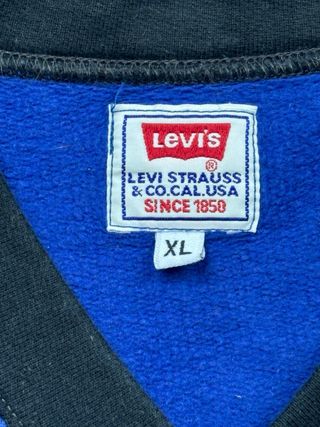 Felpa Levi's Vintage Oversize Blu hockey