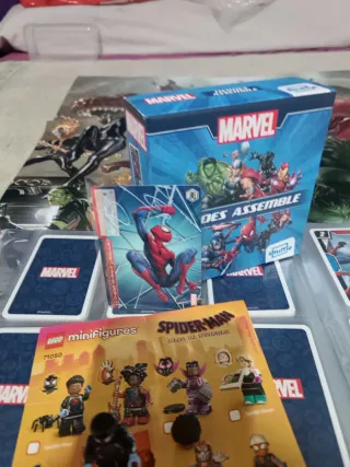 Lote Spiderman: Lego + Comic + Juego + Carta Japón
