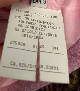 Traje de chaqueta y falda tweed