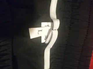 Falda pantalón negra con bolsillos