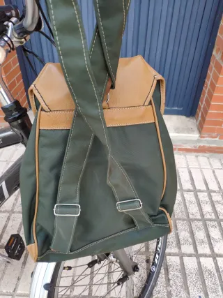 Mochila Bacardi Marrón y Verde
