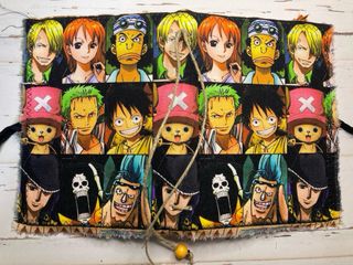 Libreta One Piece y 2 bolígrafos