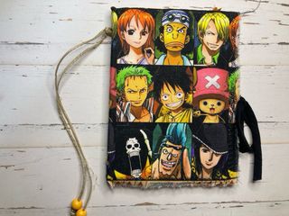 Libreta One Piece y 2 bolígrafos