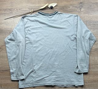 Maglia Champion grigia manica lunga vintage uomo