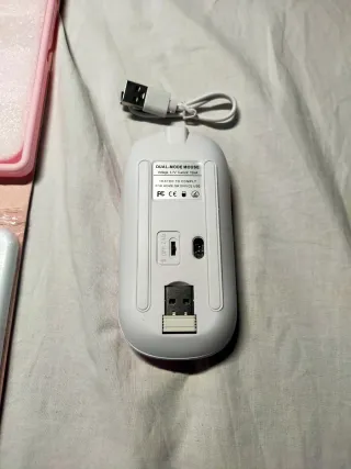 Funda, Teclado y Ratón para Lenovo 10 plus a Rosa/