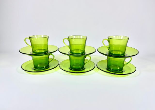 Juego de seis tazas de merienda Duralex Spain