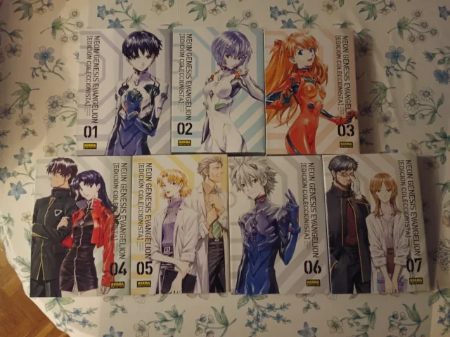 Todo el manga de evangelion