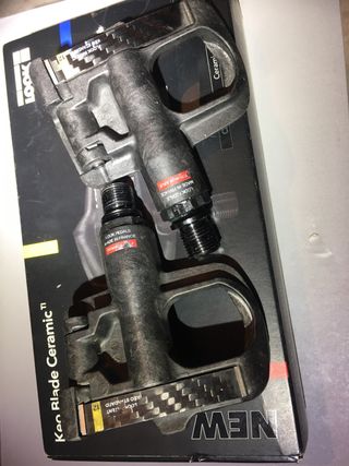 LOOK KEO BLADE CARBON titanio Pedales Bicicleta