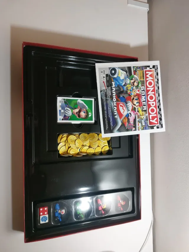 Monopoly Gamer Mario Kart Nintendo. POCO USO