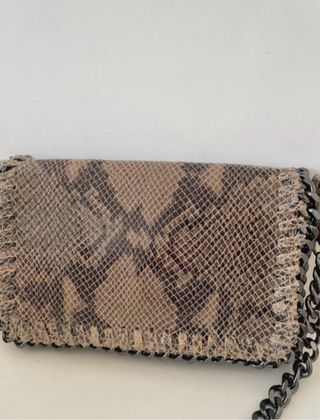 Bolso pequeño estampado serpiente