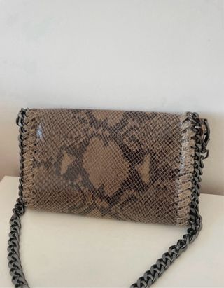 Bolso pequeño estampado serpiente