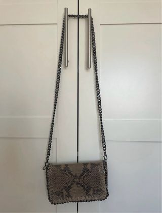 Bolso pequeño estampado serpiente