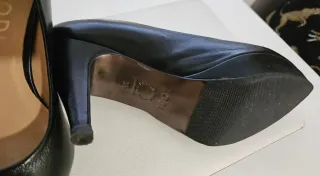 Zapatos tacón negros de piel LODI - Sin estrenar