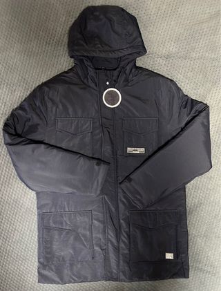 Parka MAKARTHY azul marino con Capucha