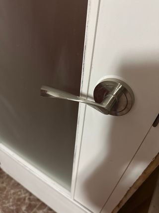 Puerta interior con cristal