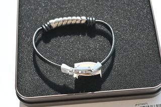 Bracciale Fossil cuoio e metallo