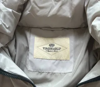 Giubbotto Virginiablú bianco con cappuccio