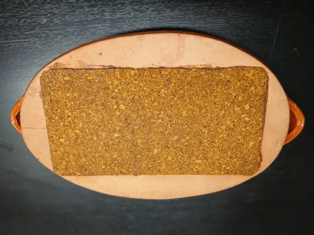 Fuente cerámica rústica portuguesa