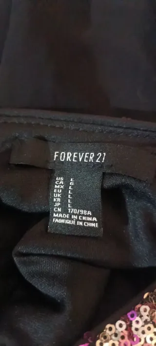 Lote 2 Vestidos Fiesta T/ M/L Negro y lentejuelas