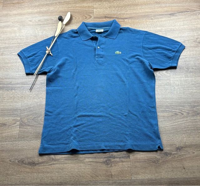 Polo Lacoste blu da uomo ottimo stato