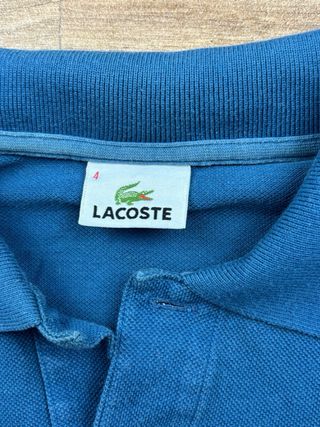 Polo Lacoste blu da uomo ottimo stato
