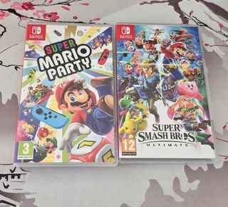 Juegos Nintendo Switch: Mario Party y Smash Bros.