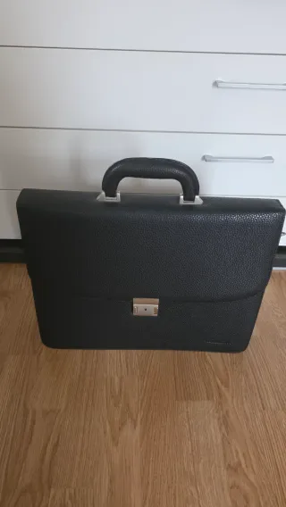 Maletín portadocumentos negro