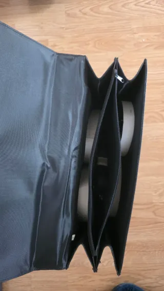 Maletín portadocumentos negro