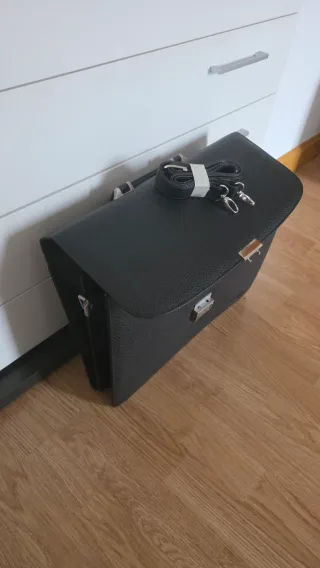 Maletín portadocumentos negro