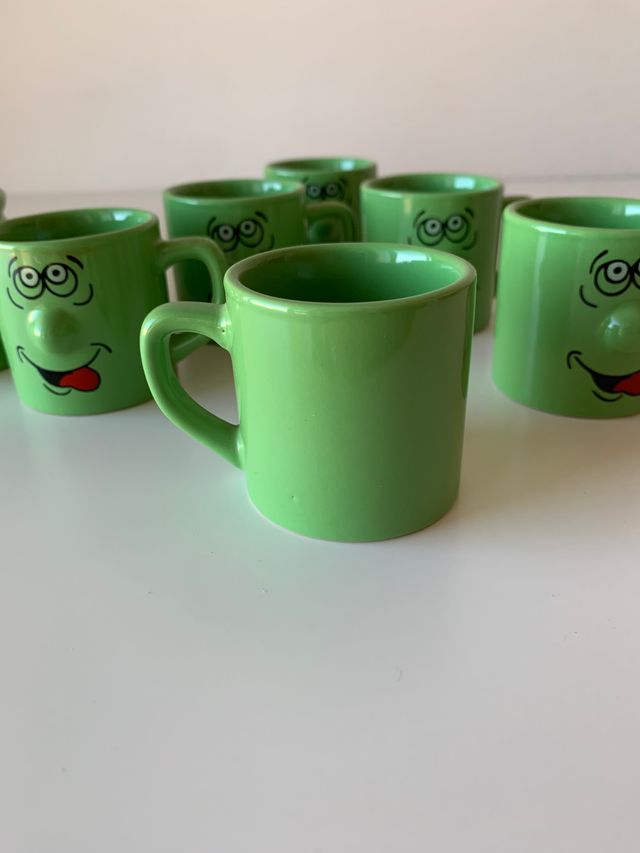 Set Tè/Caffè Vintage Verde Faccine