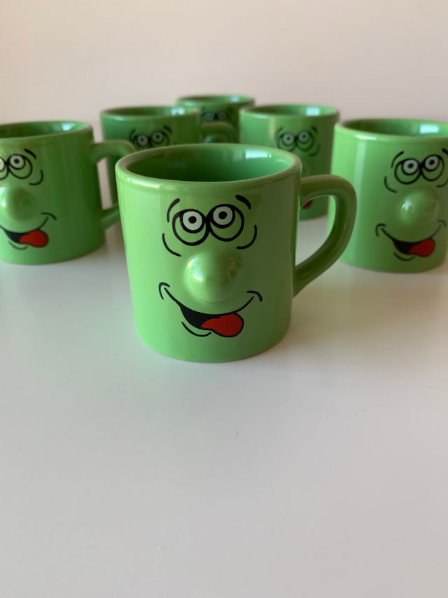 Set Tè/Caffè Vintage Verde Faccine